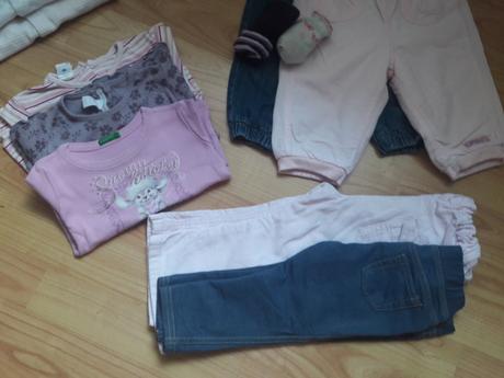 Balik oblecenia pre dievcatko 74-80, 68–80