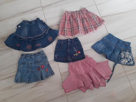 6x detská sukňa cca 3 roky, 98