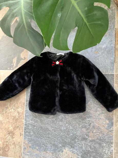 Nadherny luxusný kožuštek vel.110/116, 116