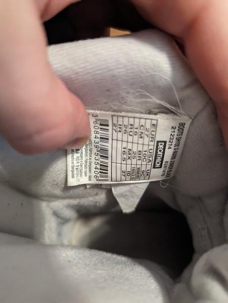 Nepremokavé čižmy, quechua,27