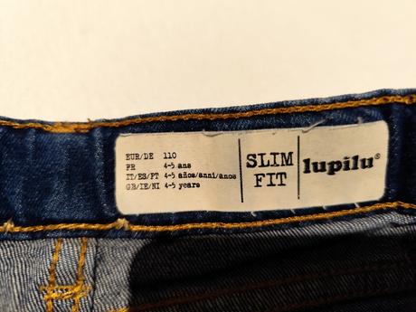 Rifle slim fit, lupilu,110
