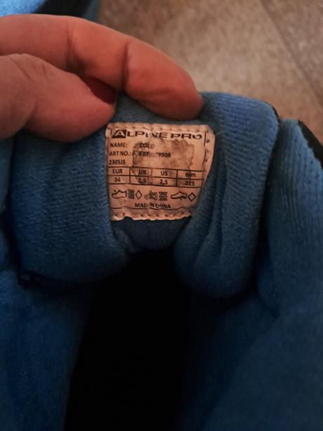 Čižmy, alpine pro,34