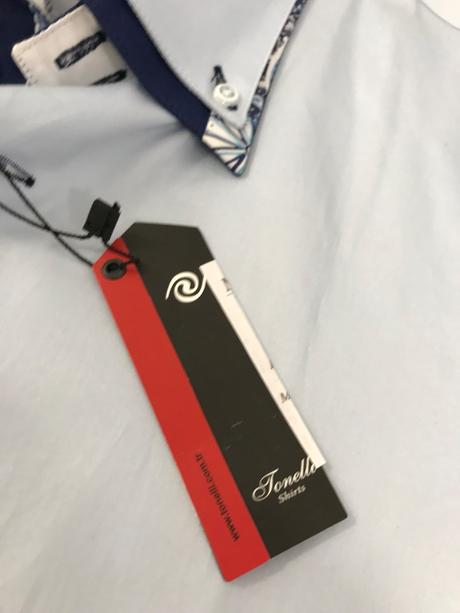 Pánska košeľa tonelli slim fit, xl