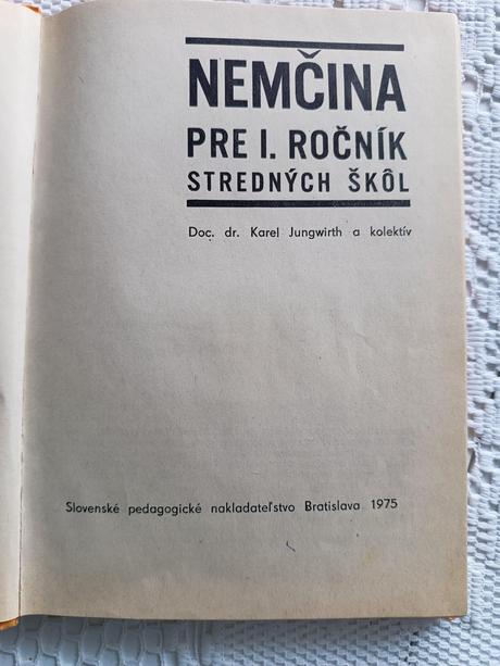 Nemecký jazyk pre stredné školy,