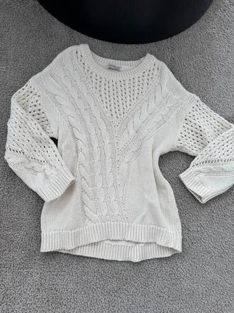 Pleteny sveter stradivarius, stradivarius,m