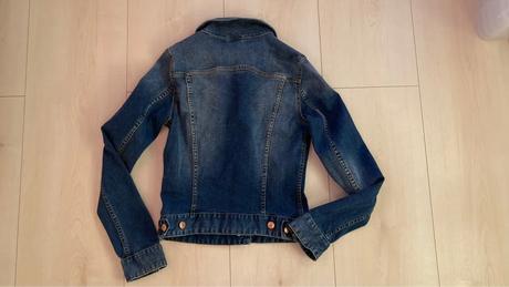 Riflová bunda, h&m,xs