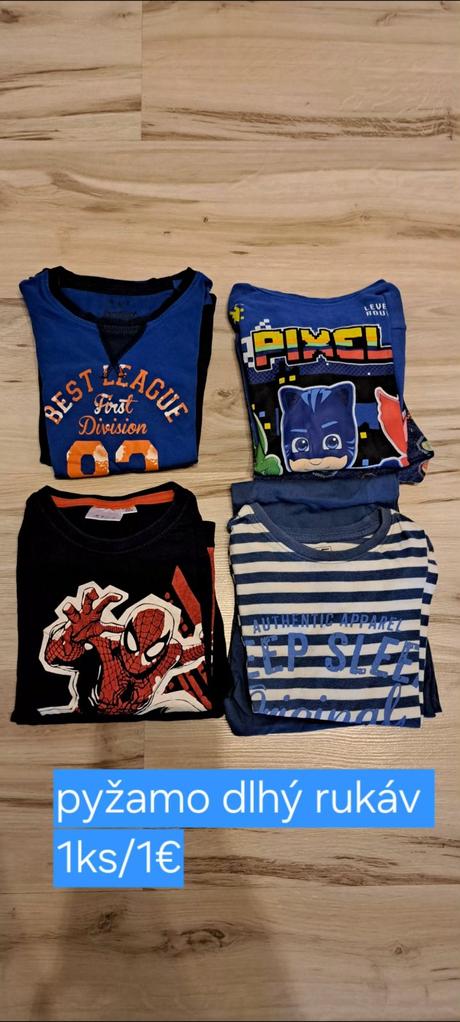 Oblečenie, 104–116