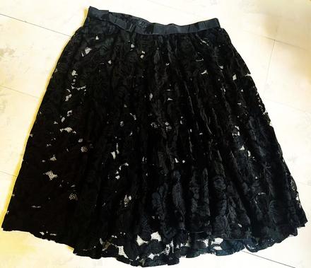 Čipkovaná sukňa, l