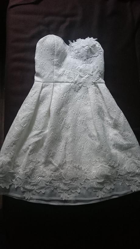 Biele šaty chi chi, 38