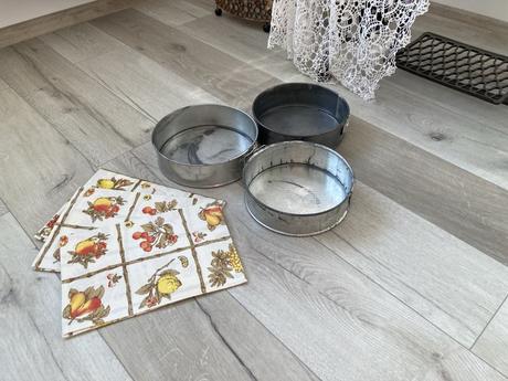 Formy okrúhle na pečenie,  3 kusy, 