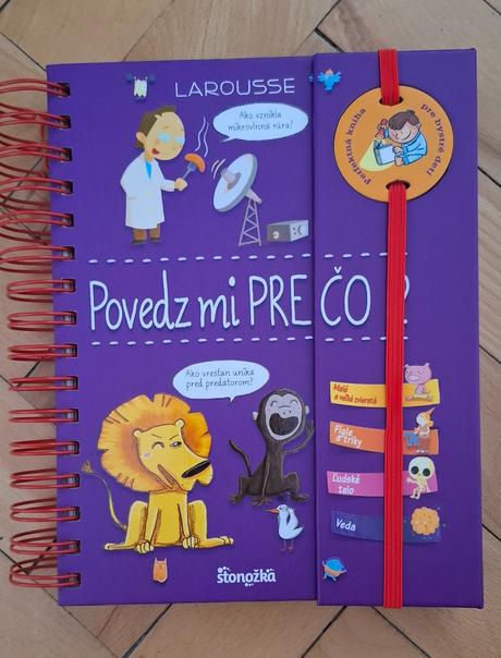 Kniha povedz mi prečo 2 fialová, 