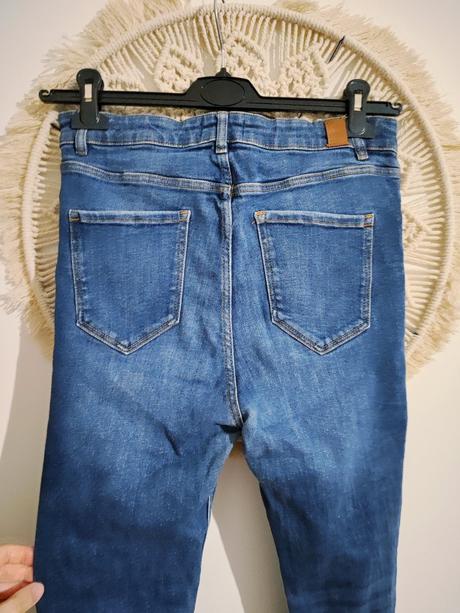 Džínsy s vysokým pásom zara, zara,m