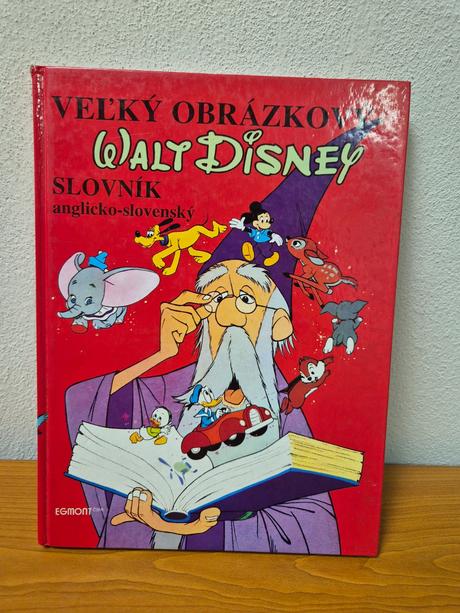 Walt disney veľký obrazkovy slovník anglicko slove, 