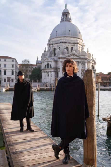 Luxusne panske vlnene glamurne pončo/kabat, l / m / s / xl