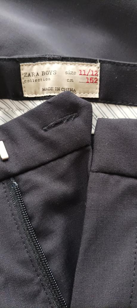 Chlapčenský oblek zara slim (sako+nohavice), 152