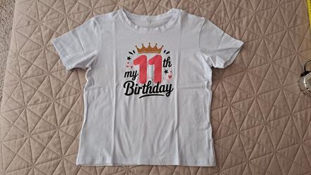 Narodeninové tričko na 11 r., 146