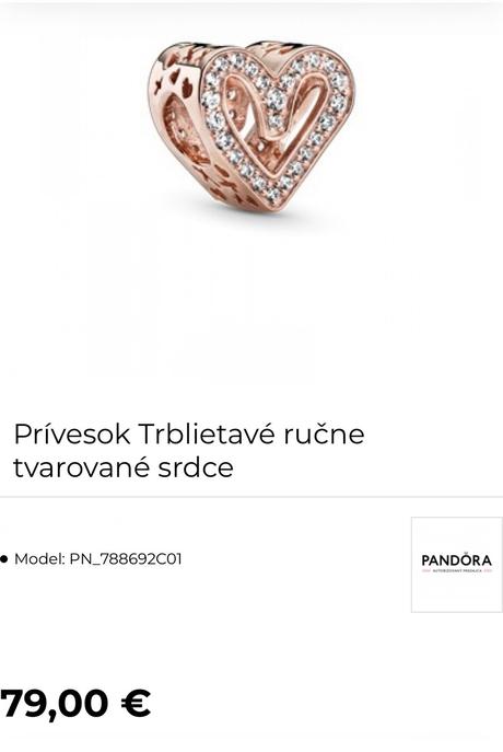 Pandora roségold náramok a korálky, pandora