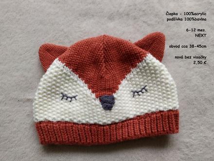 Čiapka 6-12mes., next,80