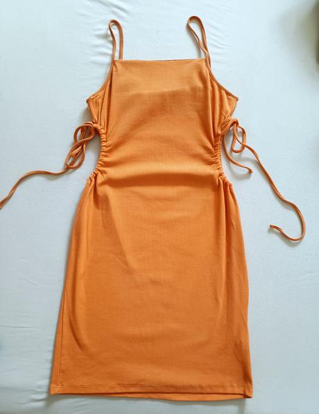 Rebrované elastické šaty zara, zara,l