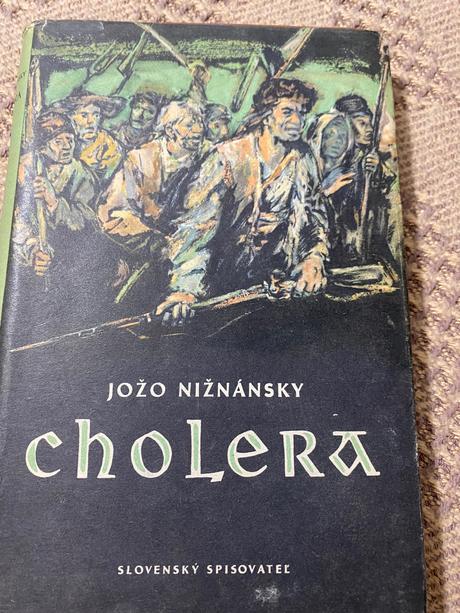 Stará retro kniha jožo nižnánský  cholera 1958, 
