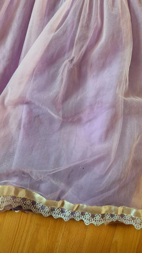 Rapunzel šaty kostým, 