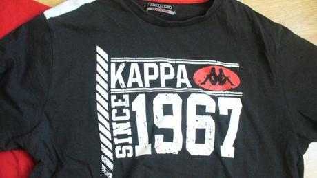 2x tričko, kappa,m