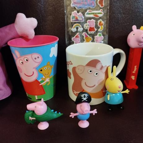 Zvuková peppa pig s hračkami,