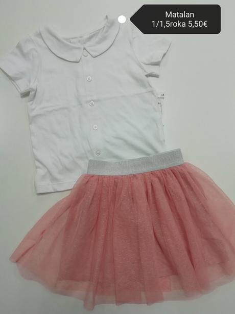 Biele tričko s golierom, matalan,86