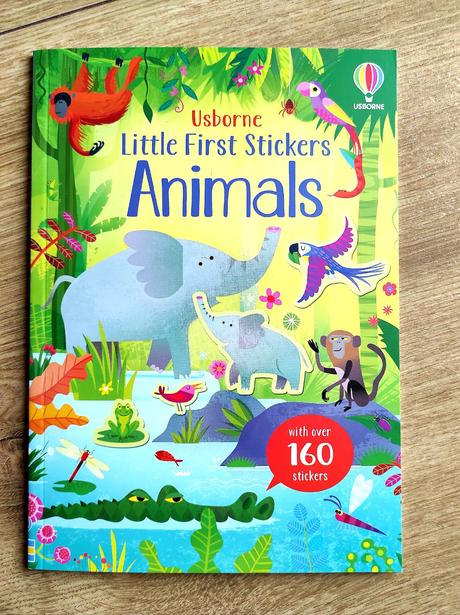 Nálepkové zošity od usborne, 