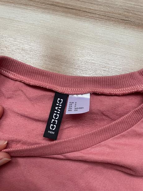 Krátka mikina h&m, h&m,s