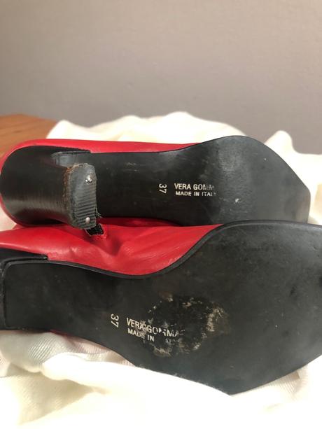 Kožené čižmičky., 37