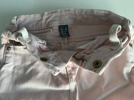 Riflová sukňa, zara,104