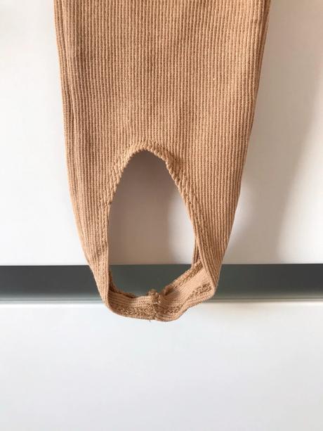 Bavlnené vrúbkované kaliopkové legíny green apple,