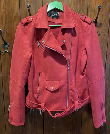 Koženka ( semišová ) bunda, l