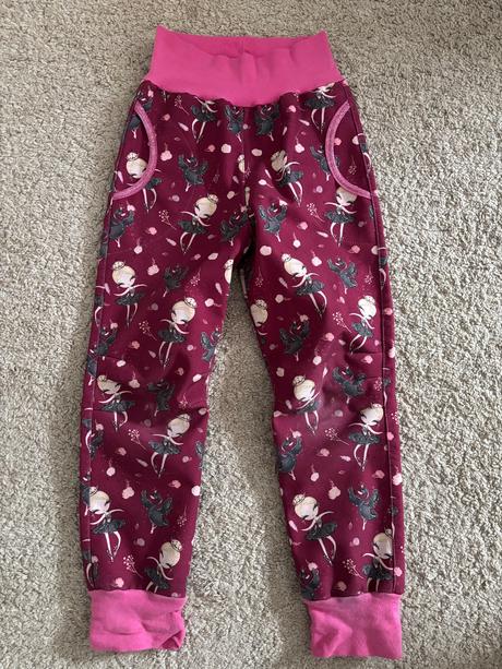 Rastúce softshelove nohavice, 116