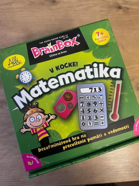 Spoločenská hra matematika v kocke,
