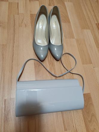 Spoločenské topánky +kabelka, 39