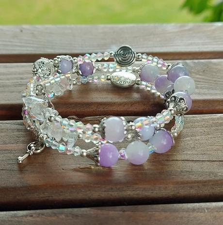 Náramok z polohdrahokamov pre ryby, váhy, vodnár, 