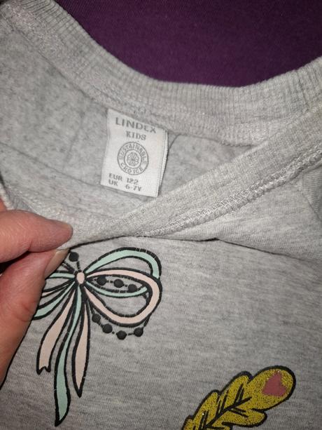 Siva mikina lindex unicorn v.122, lindex,122