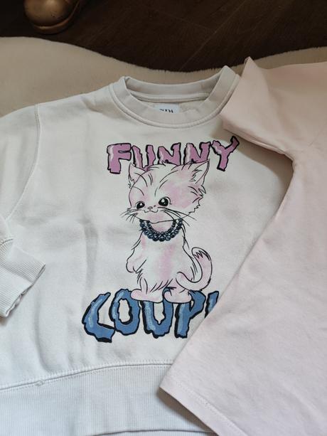 Detská mikina+tričko, zara,152