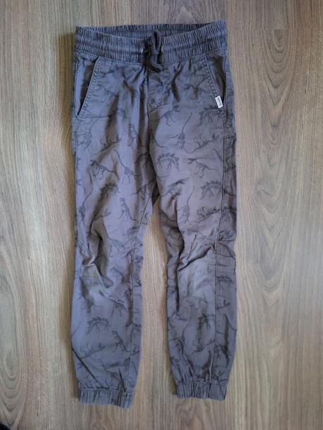 Tenke nohavice  + teplaky, h&m,128