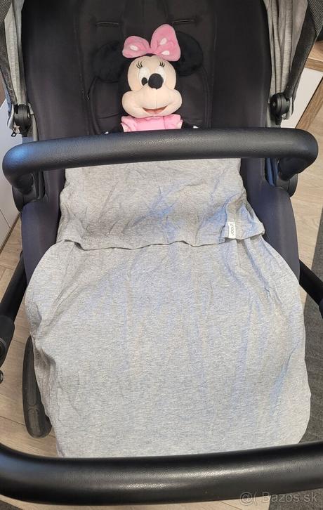 Joolz essentials tenká prikrývka - grey mélange,