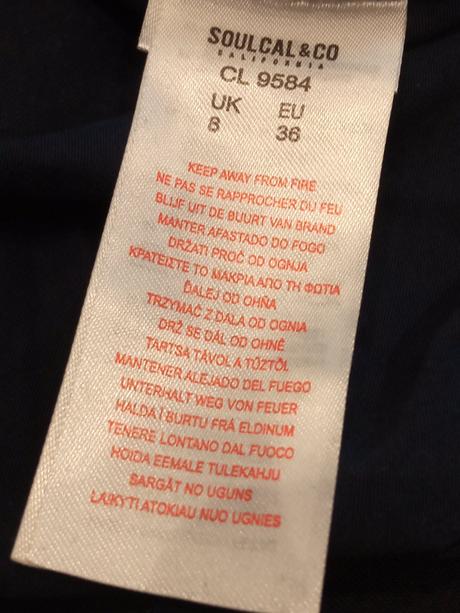 Dámske modré tričko s nápisom soul cal (36), s