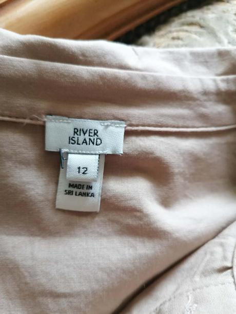 Volániková košeľa, river island,38