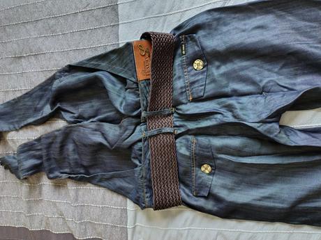 Denimovy overal m, denim,m