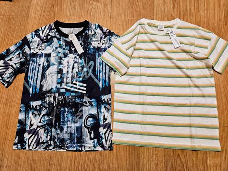 2 lindex tričká 122/128, lindex,128