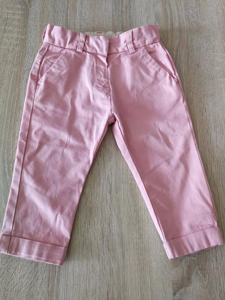 Štýlové vypracované nohavice zara, zara,80