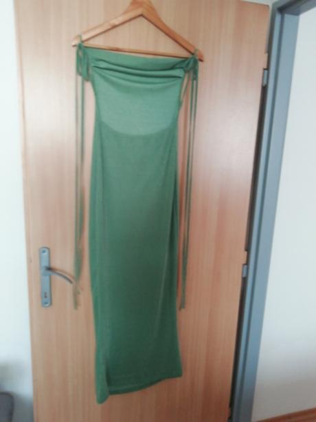 Dlhé pepermintové šaty, s