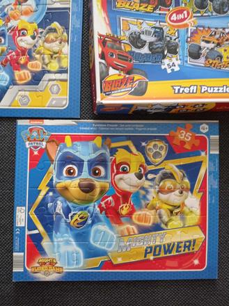 Puzzle paw patrol, blaze, 
