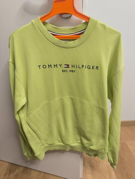 Žltá mikina th, tommy hilfiger,m